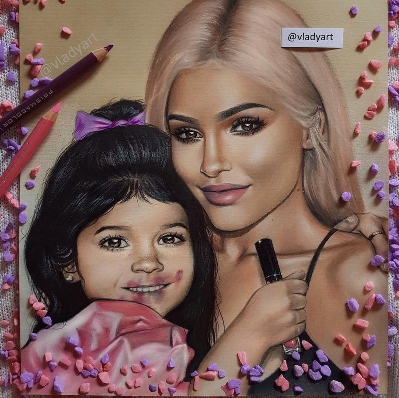 Kylie Jenner la ut den här bilden på sociala medier Kylie Jenner la ut den här bilden på sociala medier